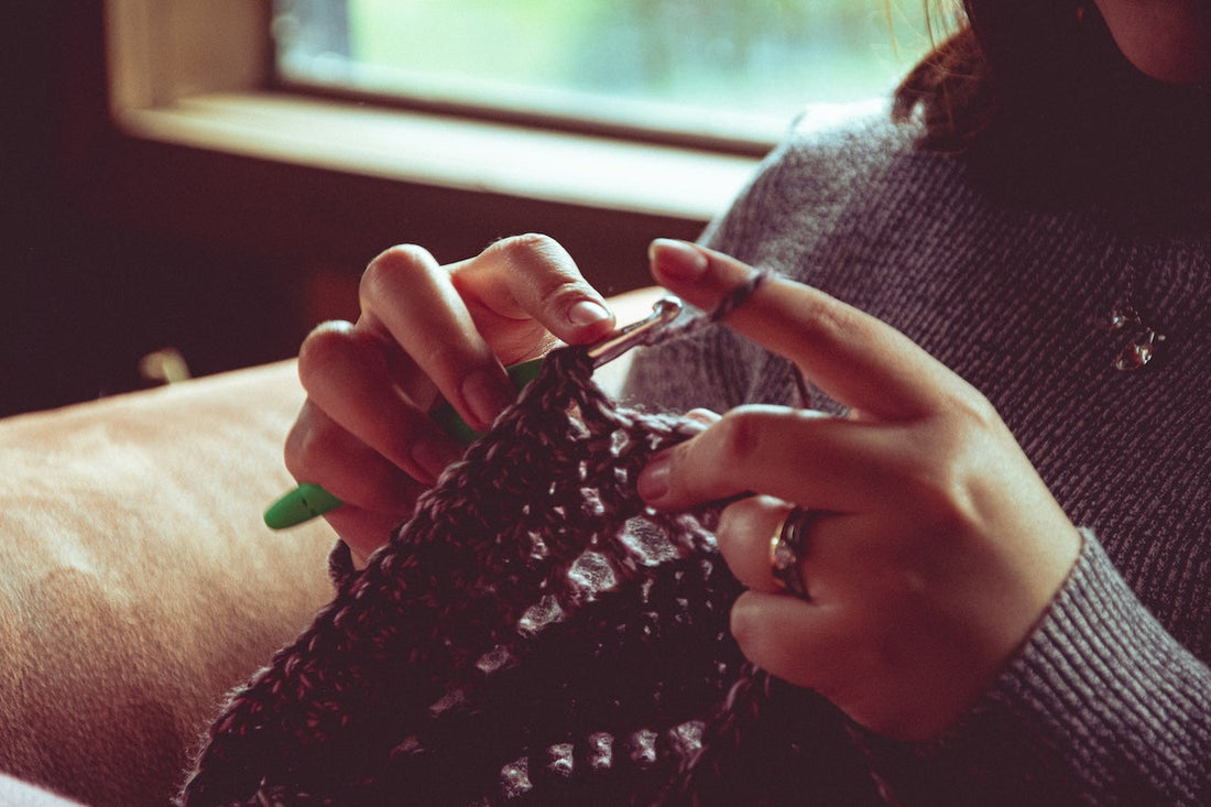 Knitting and nails